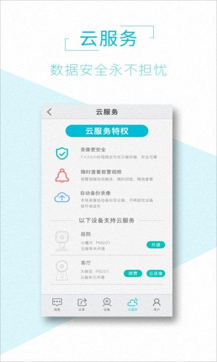 智能物联云平台手机版下载,智能物联云平台,监控app,安防app